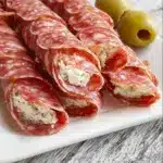 Cream Cheese Salami Roll Ups Recipe