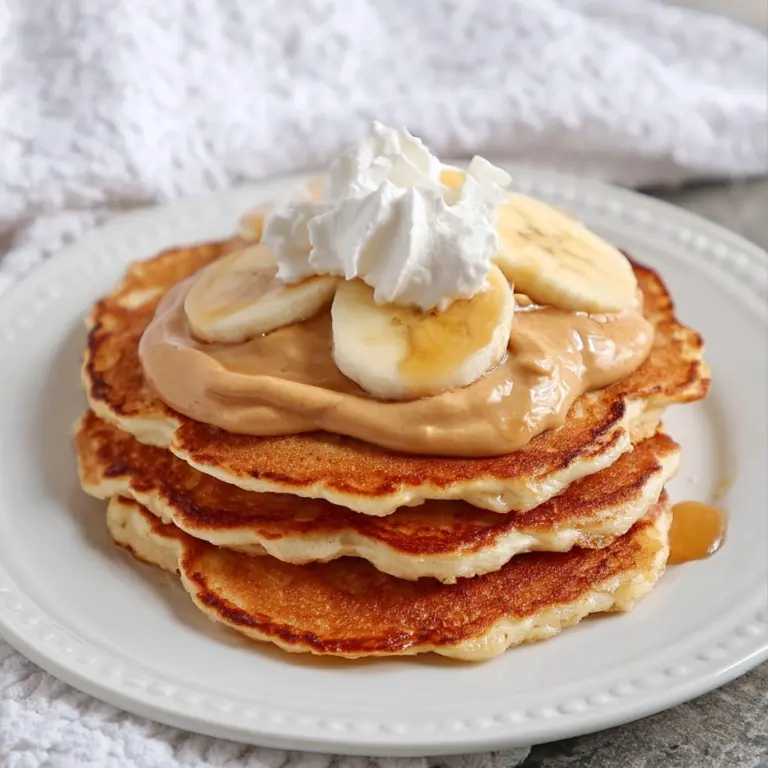 Gluten Free Peanut Butter Protein Pancakes Recipe