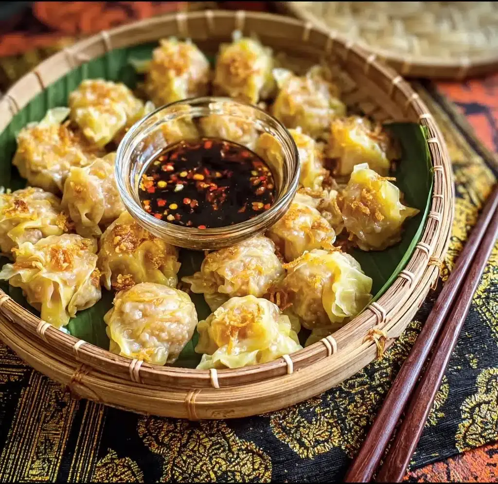 Kanom Jeeb (Thai Dumplings Recipe) Recipe