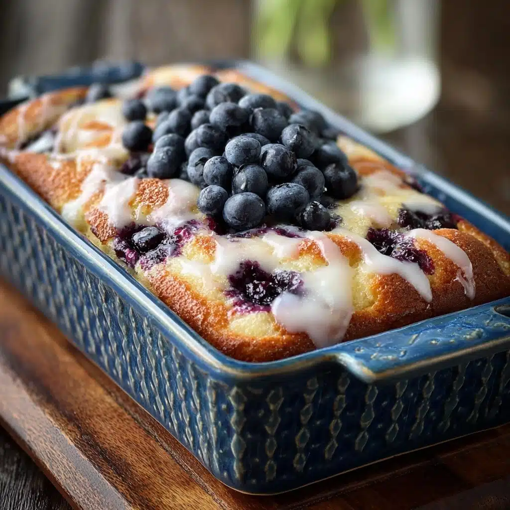 Blueberry Buttermilk Pancake Casserole Recipe - Recipe Image
