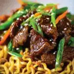 Slow Cooker Beef Ramen