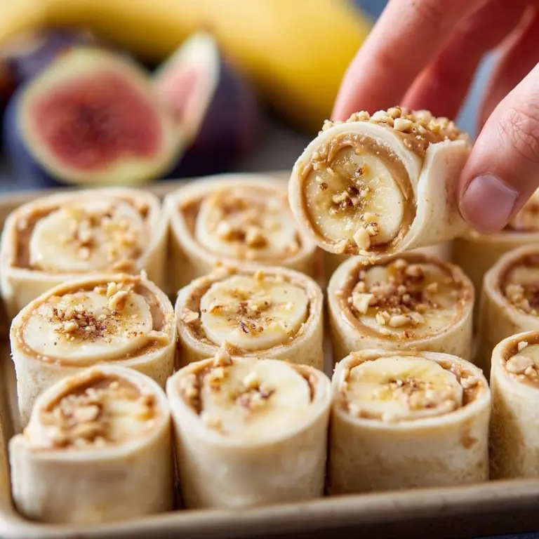 High-Protein Peanut Butter Banana Roll Ups Recipe
