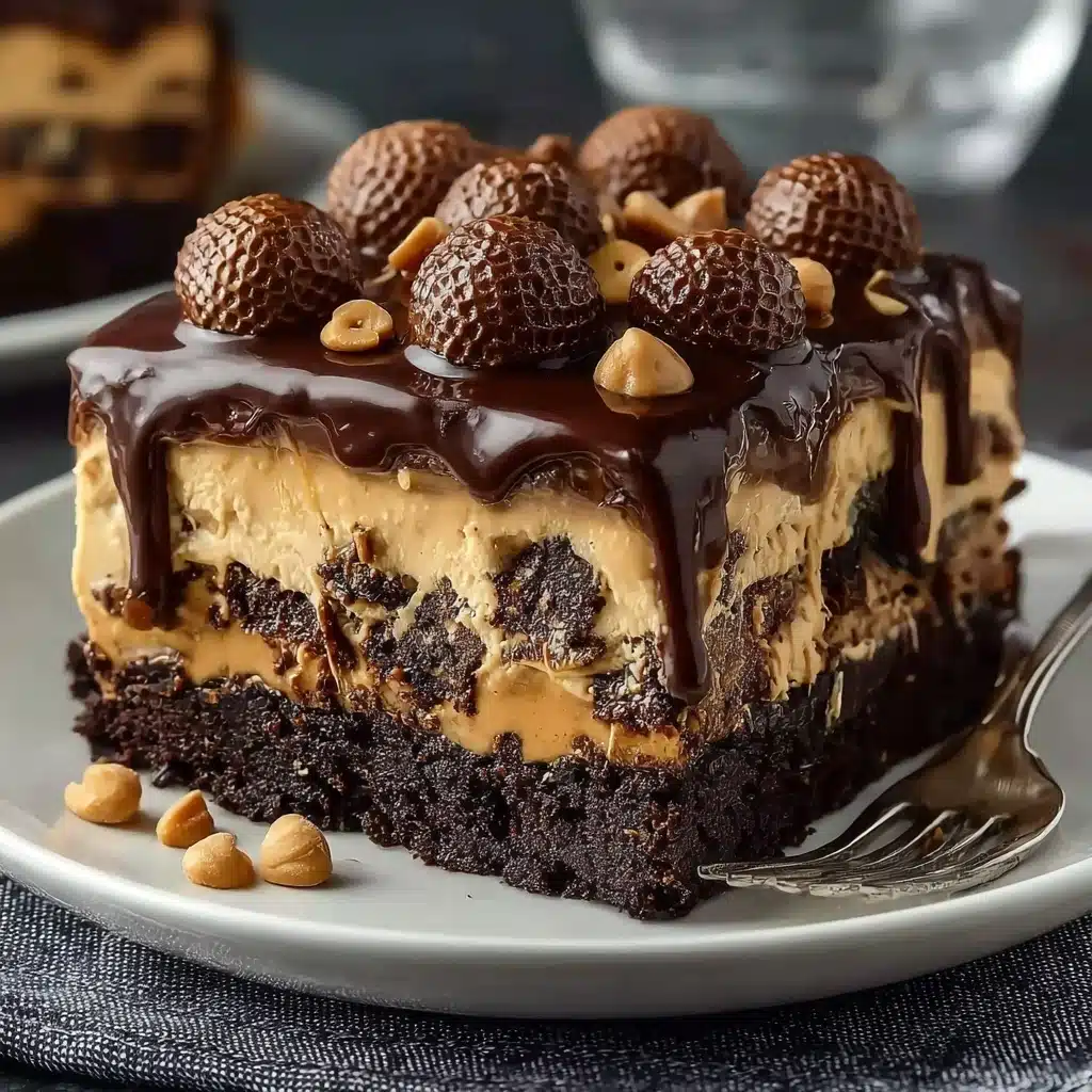Reese’s Peanut Butter Earthquake Cake Recipe