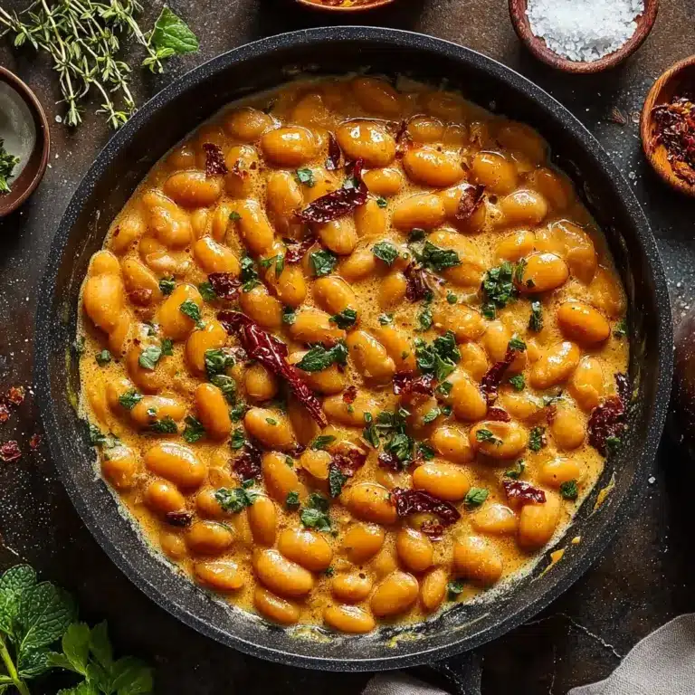 Creamy Tuscan Marry Me Butter Beans Recipe