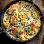 Parmesan Chicken and Tortellini Recipe