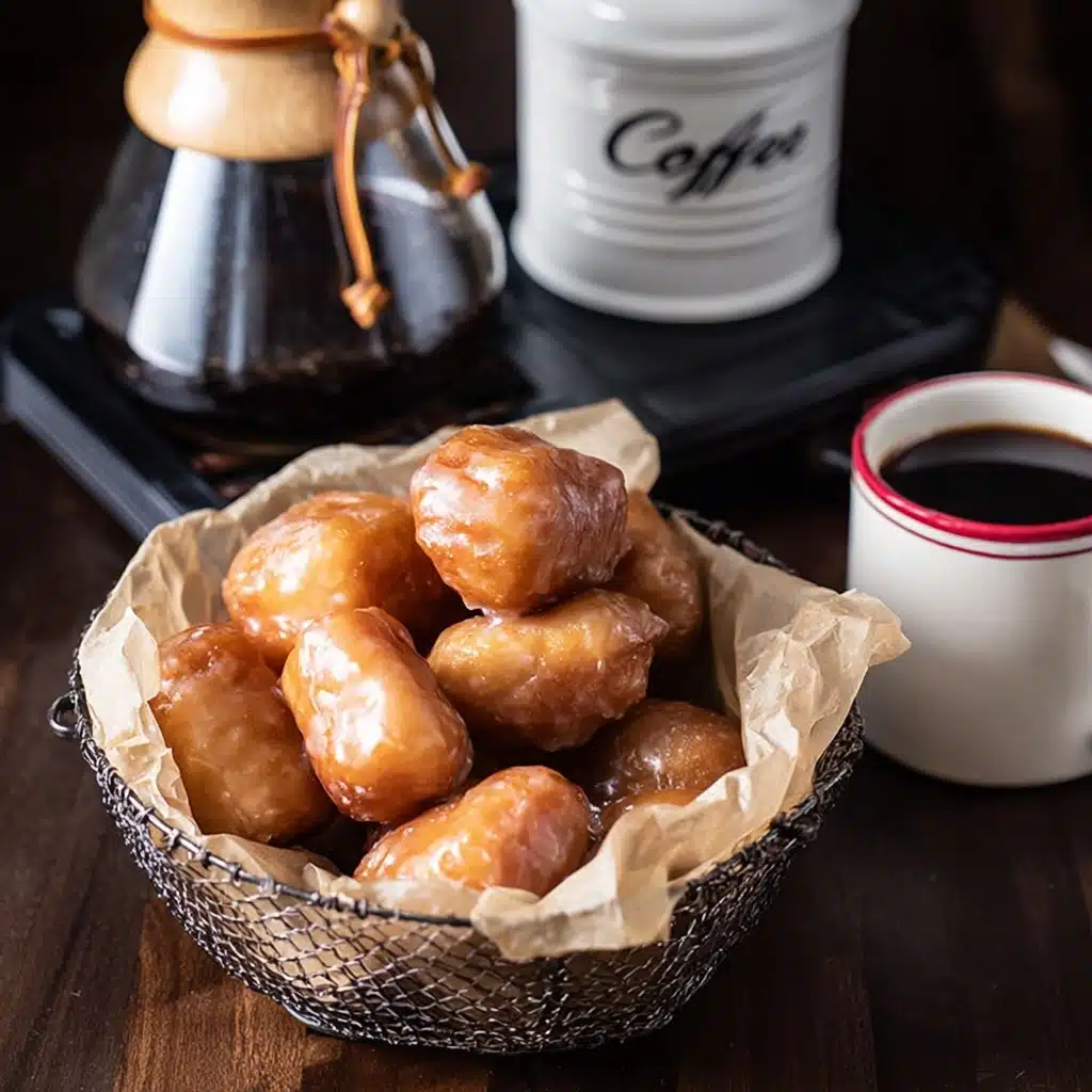 Glazed Coffee Beignets Recipe - Recipe Image