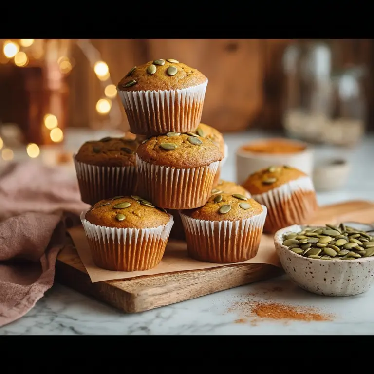 High-Protein, Cottage Cheese Pumpkin Muffins Recipe