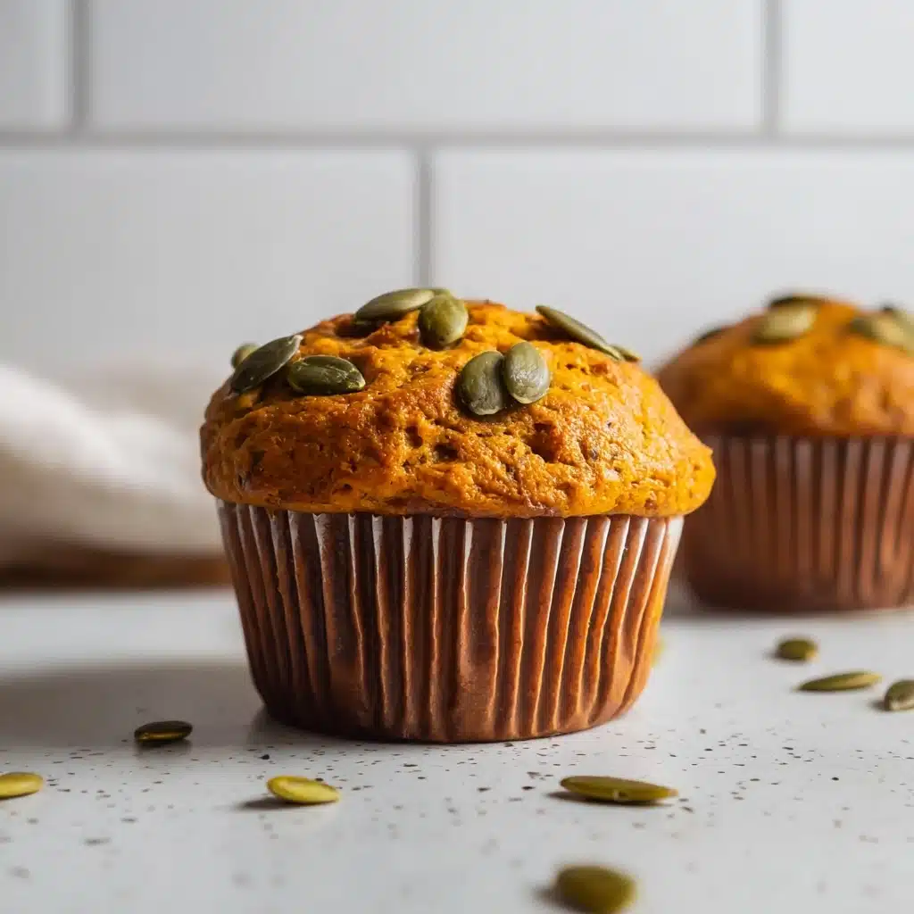 High-Protein, Cottage Cheese Pumpkin Muffins Recipe - Recipe Image