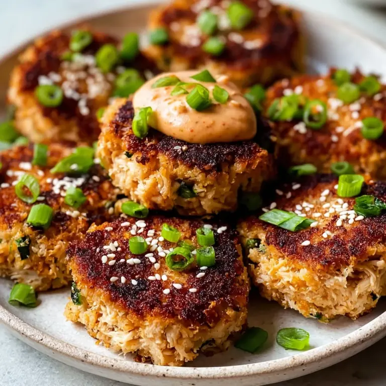 Asian Tuna Cakes with Spicy Mayo Recipe