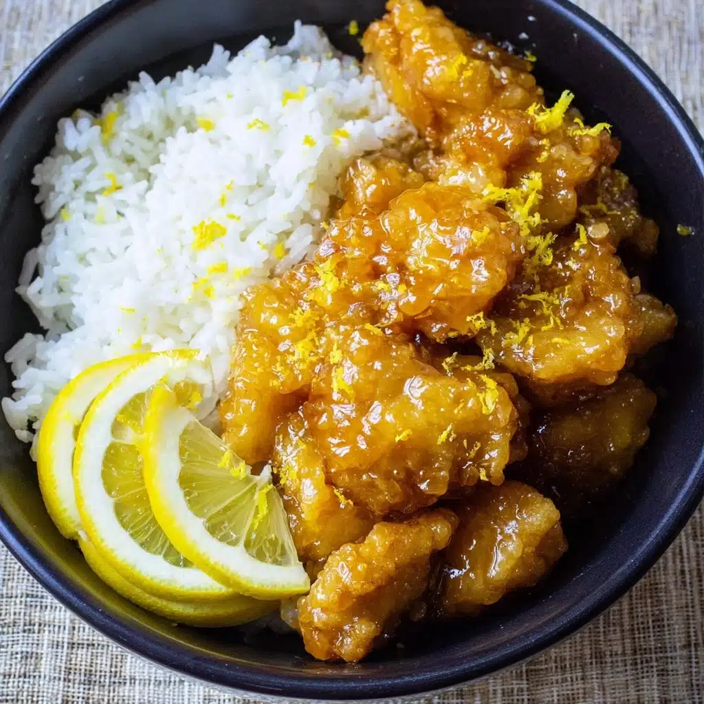 Chinese Lemon Chicken Recipe