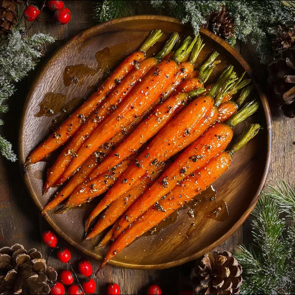 Maple Mustard Roasted Carrots Recipe - Recipe Image