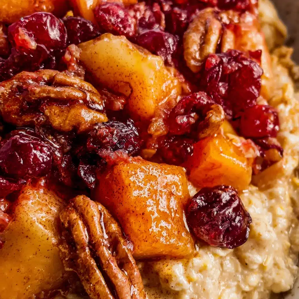 Crockpot Apple Cinnamon Oatmeal Recipe - Recipe Image