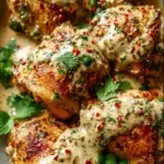 Baked Za'atar Chicken Thighs with Tahini Recipe