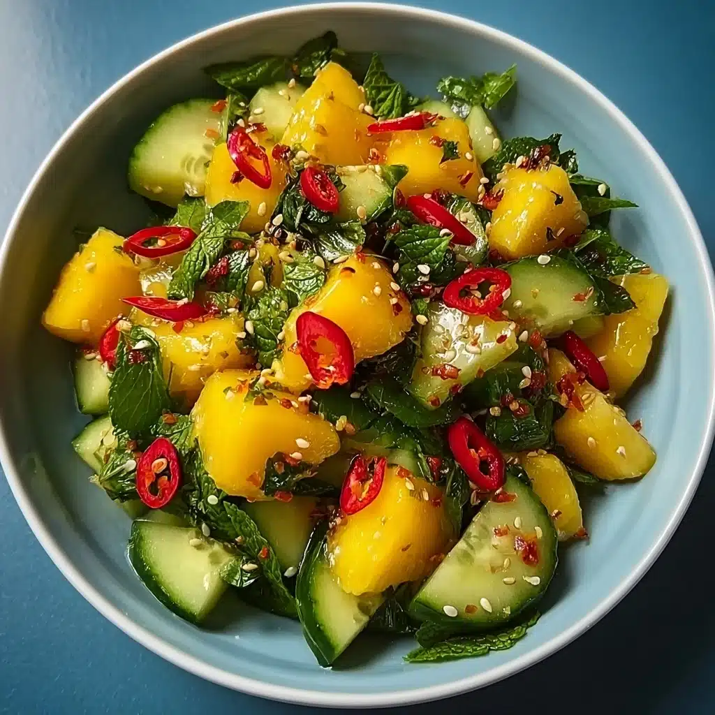 Thai Mango Cucumber Salad: Discover the Perfect Recipe - Recipe Image