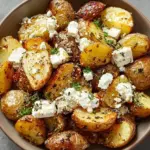 Healthy Baked Feta Potatoes Recipe