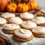 Pumpkin Cookies with Cream Cheese Frosting Recipe
