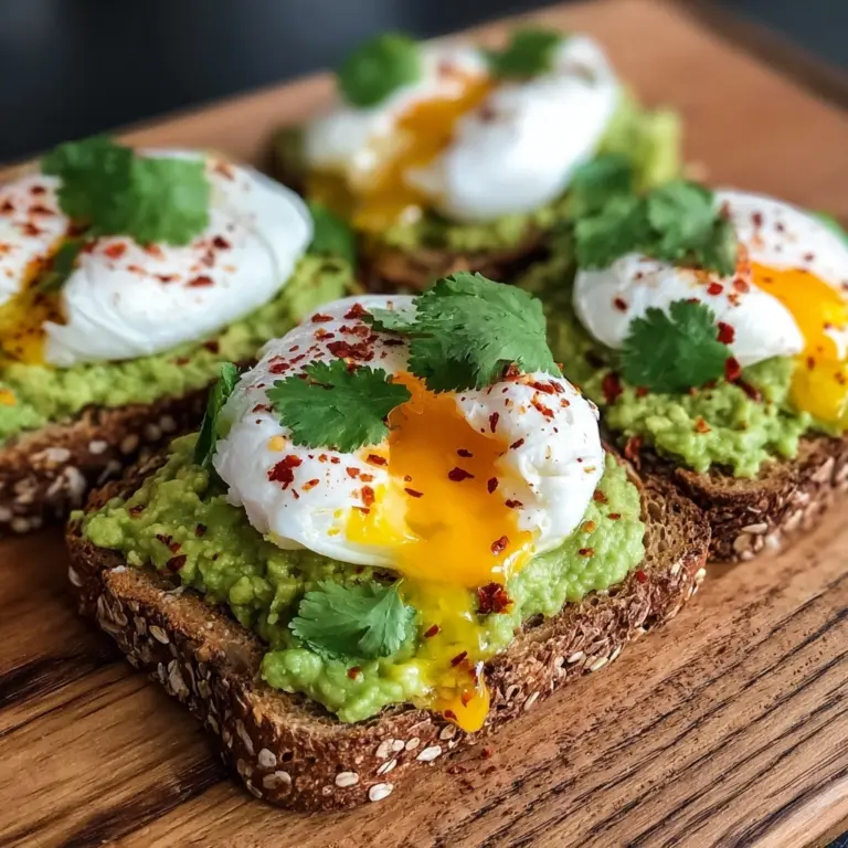 Avocado Toast with Poached Egg Delicious and Simple Recipe