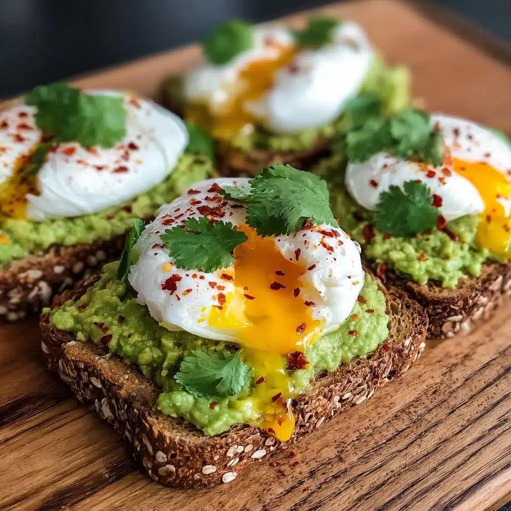 Avocado Toast with Poached Egg Delicious and Simple Recipe