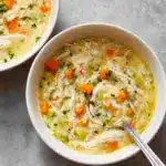Lemon Chicken Orzo Soup Recipe