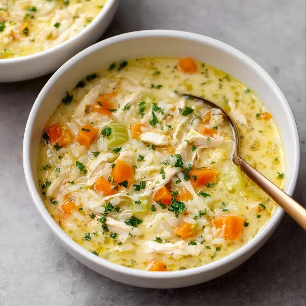 Lemon Chicken Orzo Soup Recipe - Recipe Image