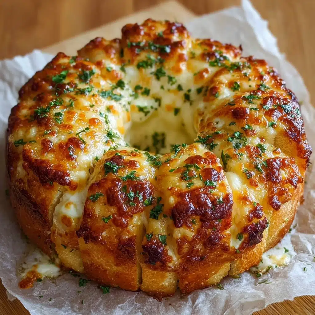 Chicken Alfredo Monkey Bread Recipe - Recipe Image