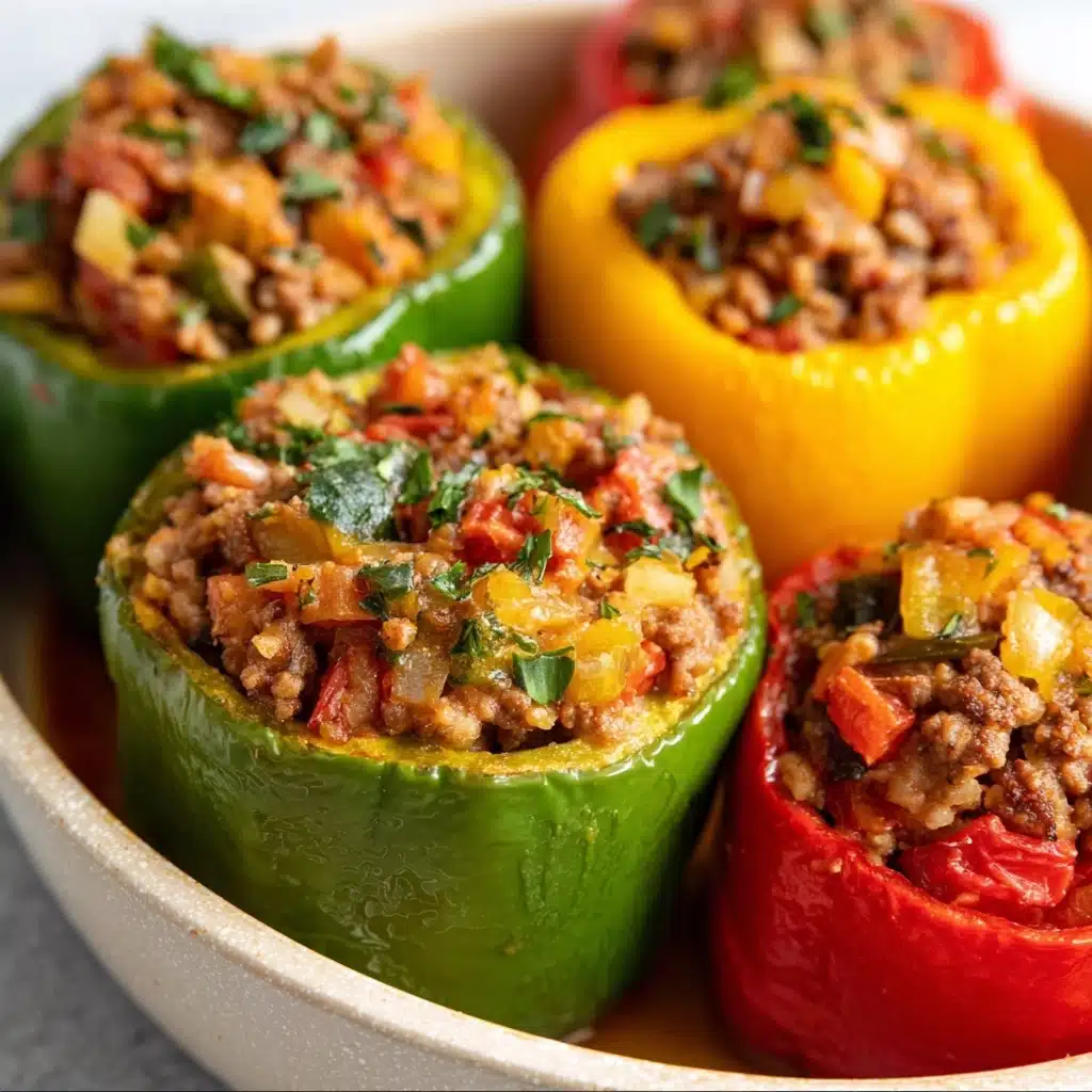 Ground turkey and peppers