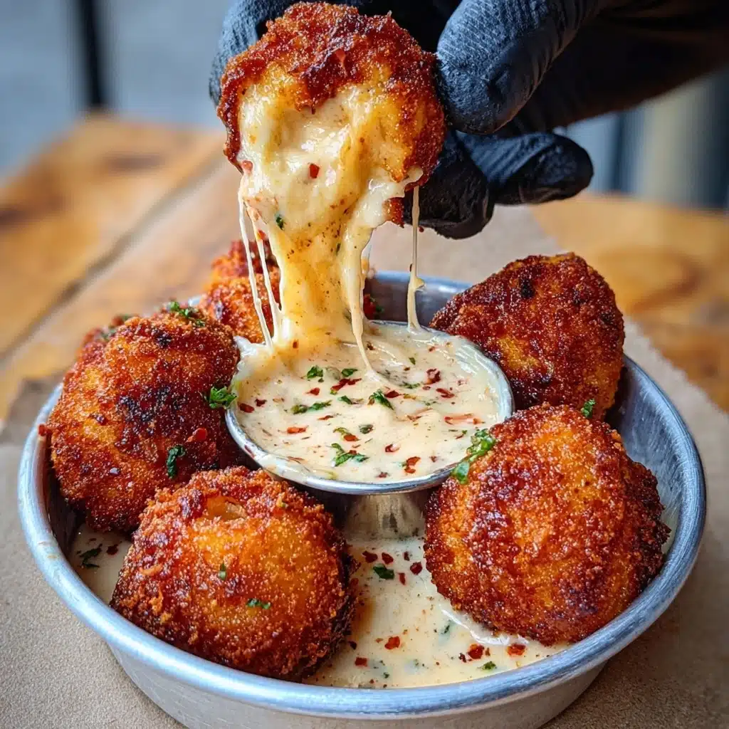 Cheesy Jalapeño Ranch Chicken Poppers with a Creamy Dip  - Recipe Image