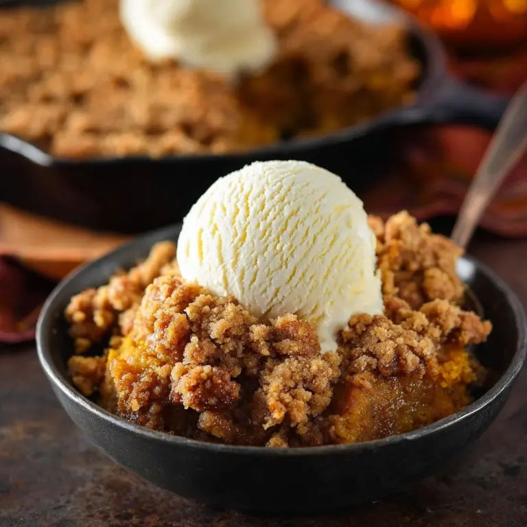Pumpkin Crisp Recipe