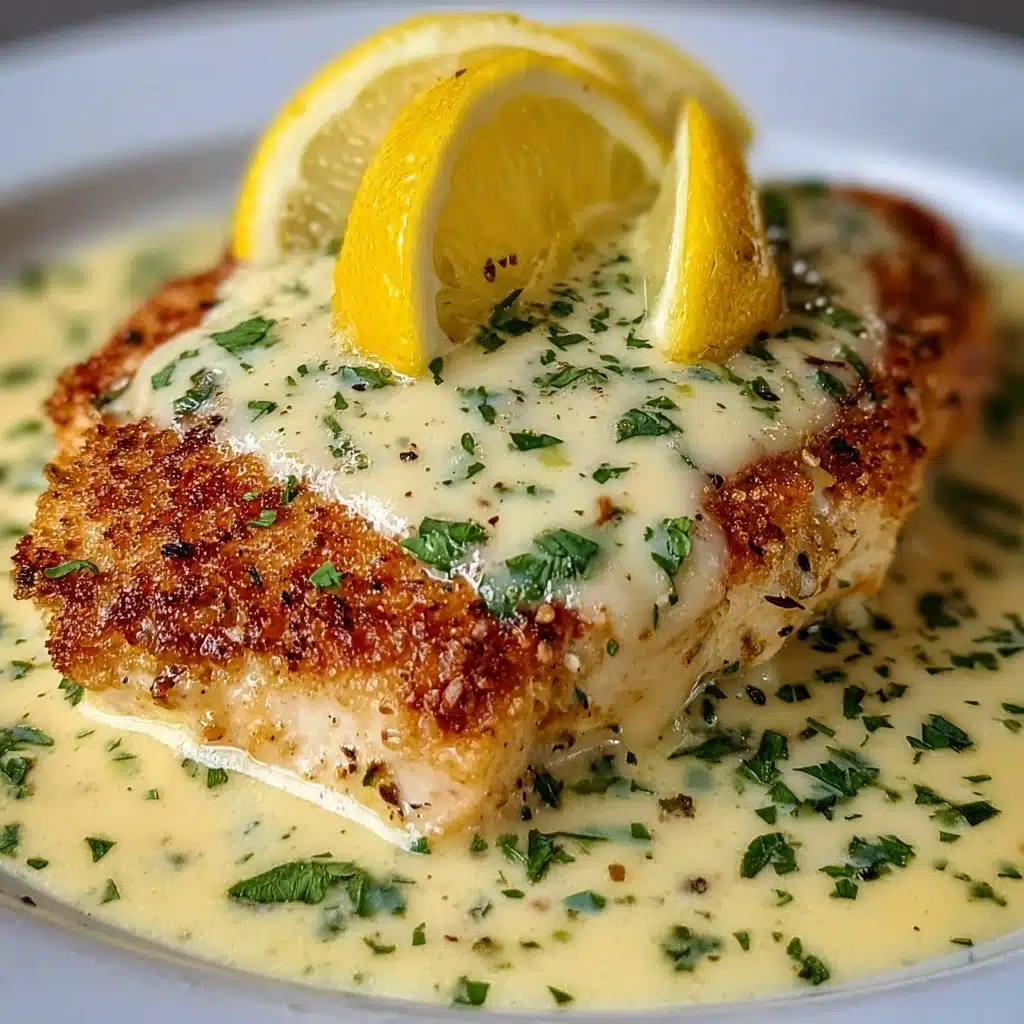 Lemon Pecorino Crusted Chicken Recipe