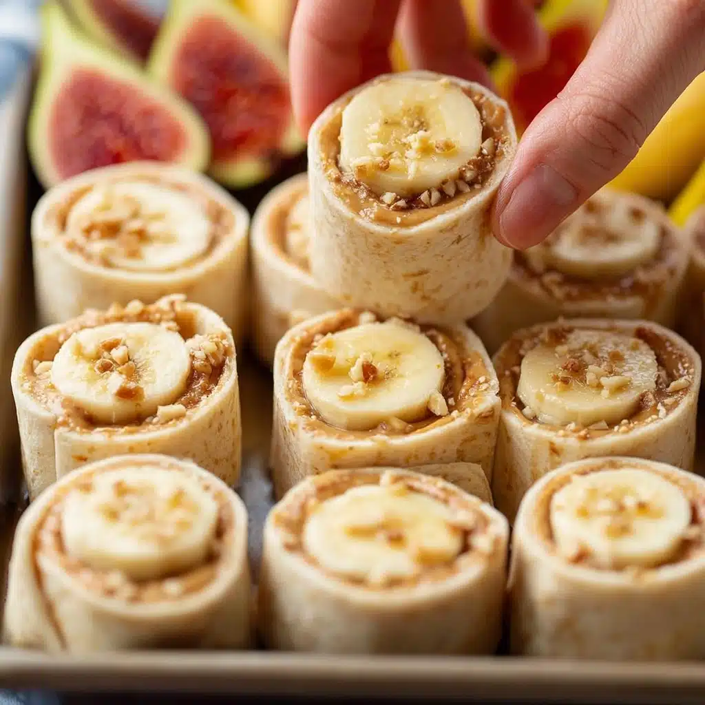 High-Protein Peanut Butter Banana Roll Ups Recipe - Recipe Image