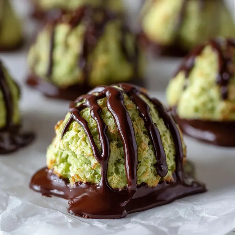 Pistachio Coconut Macaroons Recipe