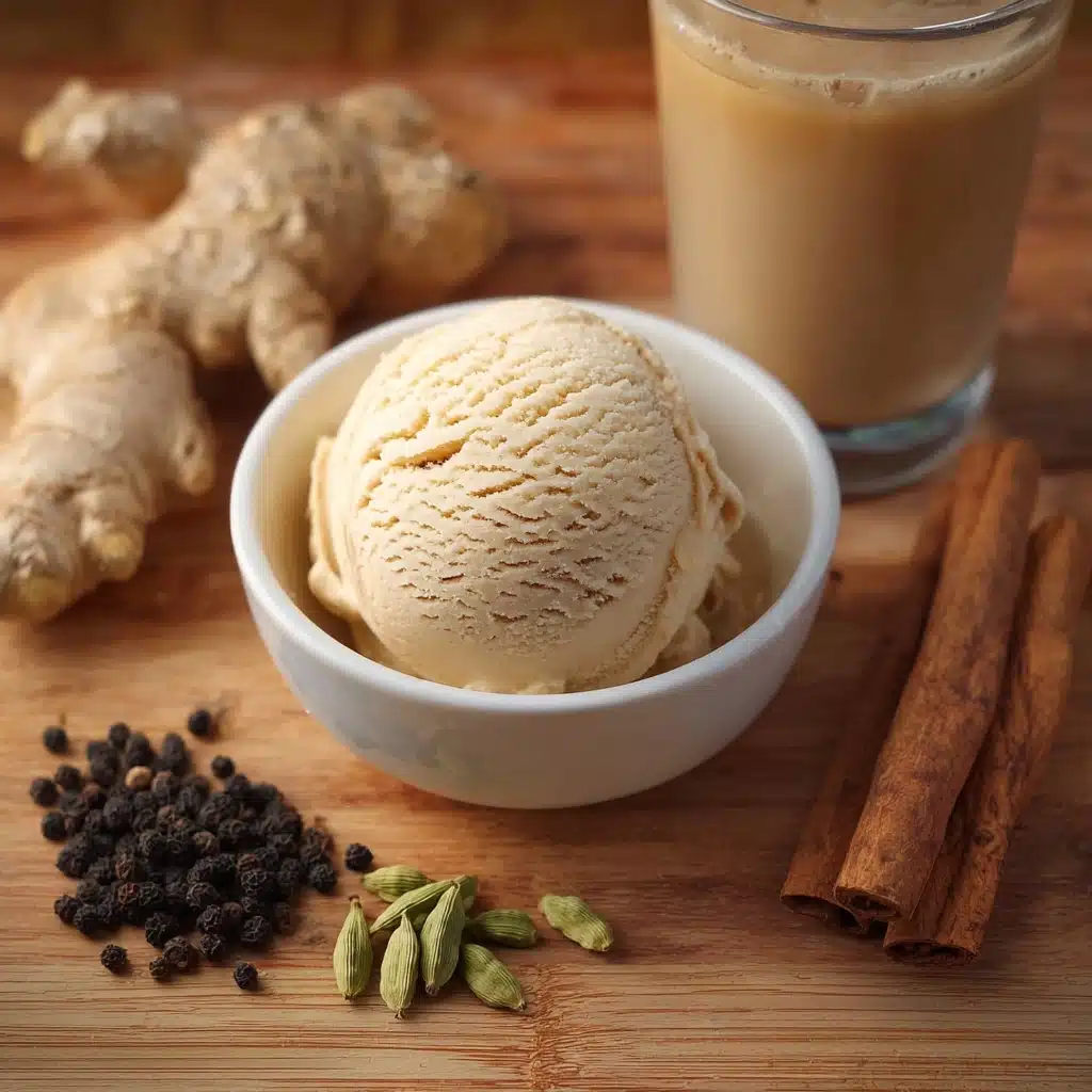 Masala chai ice cream Recipe - Recipe Image