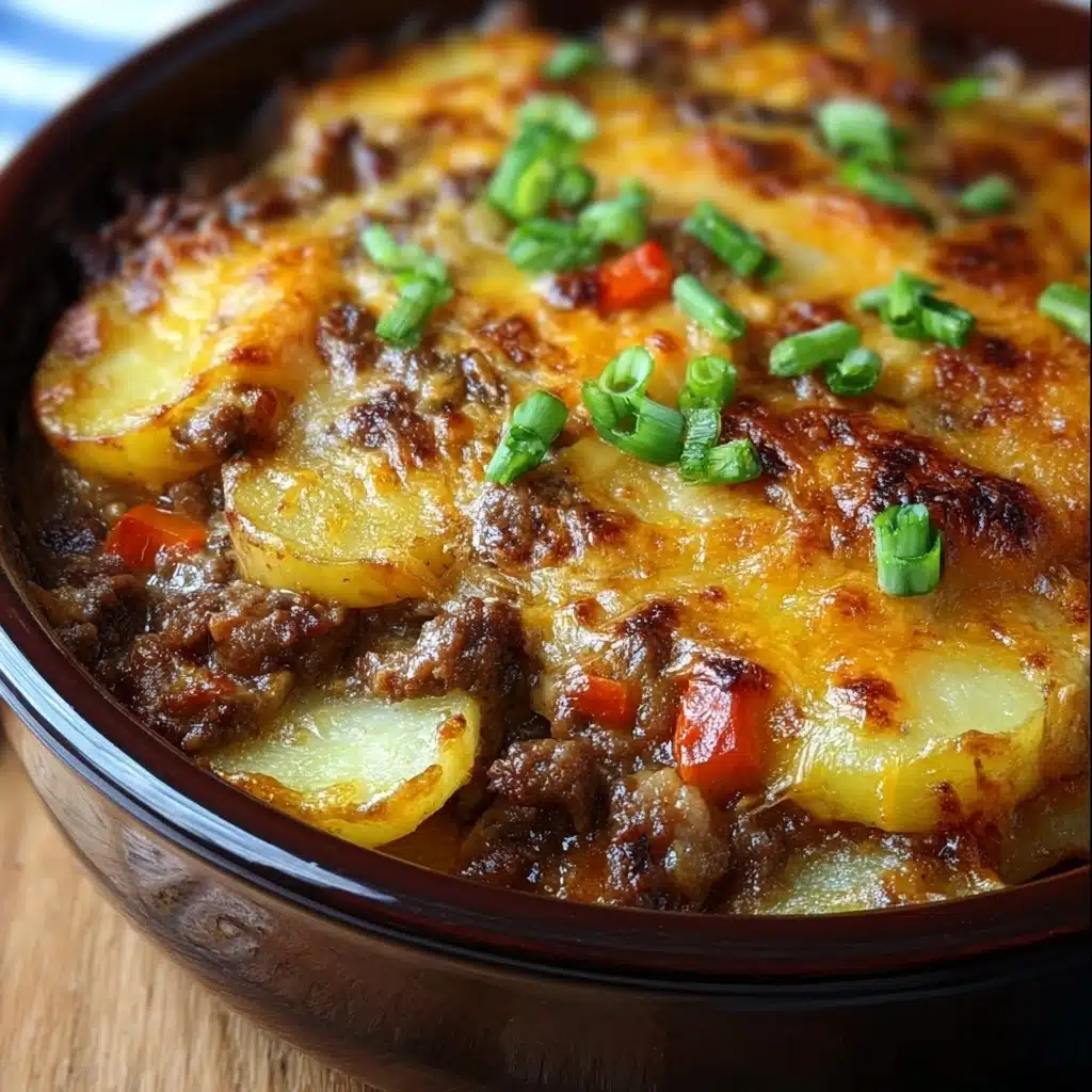Southern Hamburger and Potato Casserole Recipe