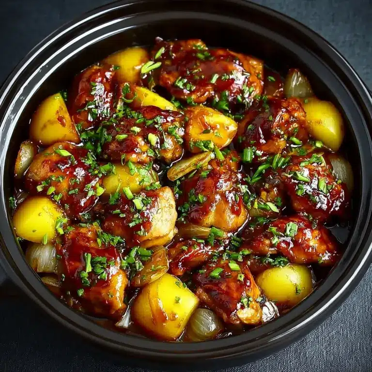 Sweet Hawaiian Crockpot Chicken Recipe