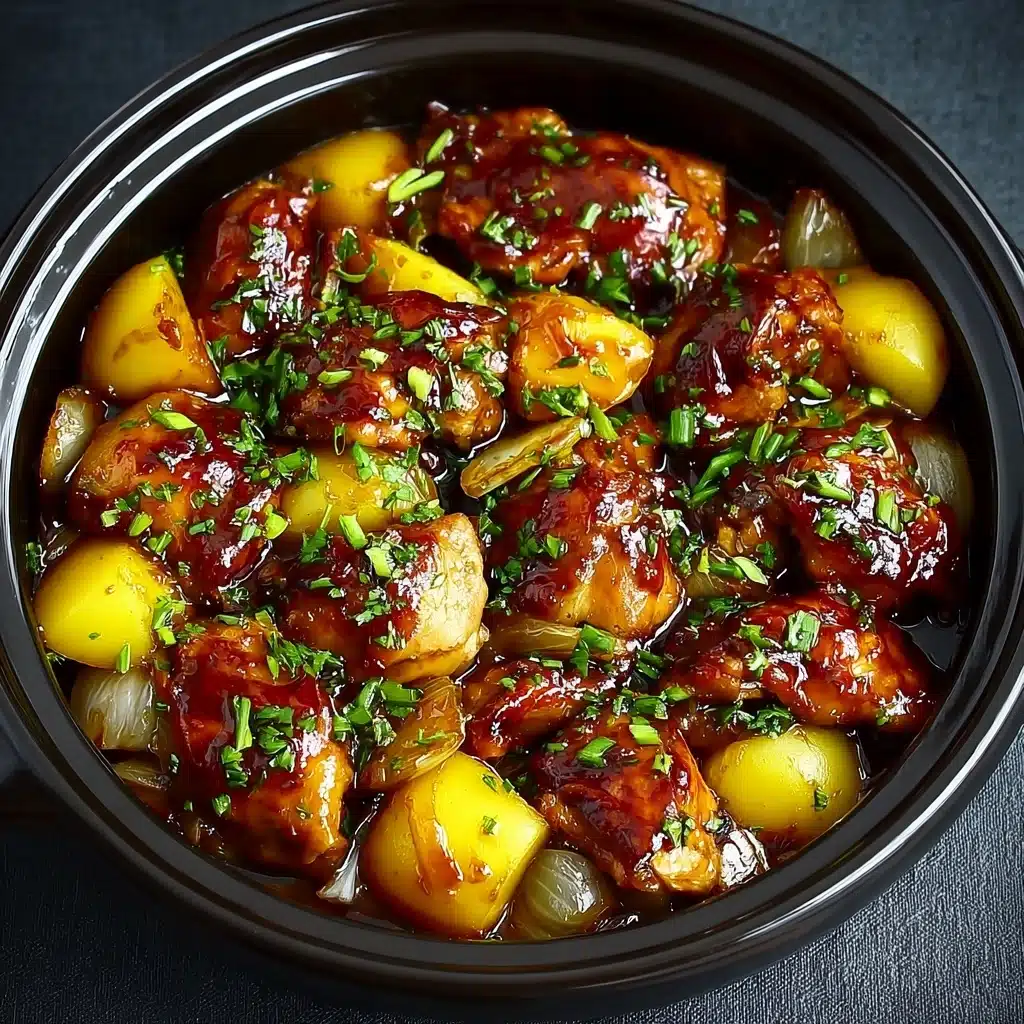 Sweet Hawaiian Crockpot Chicken Recipe