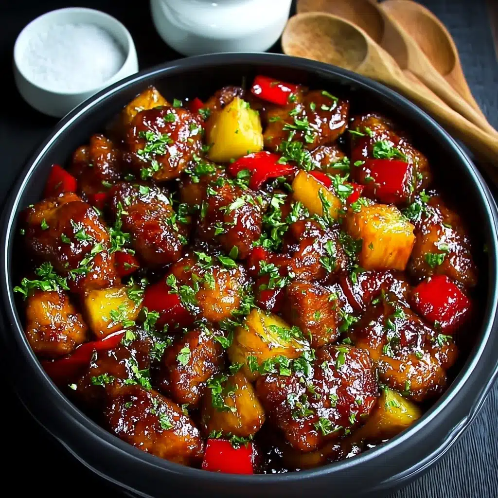 Sweet Hawaiian Crockpot Chicken Recipe - Recipe Image