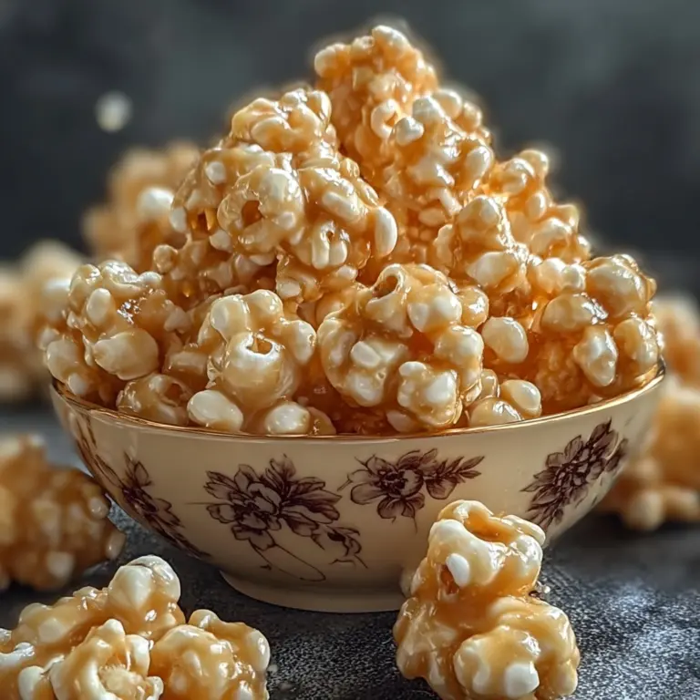 Marshmallow Caramel Corn Recipe