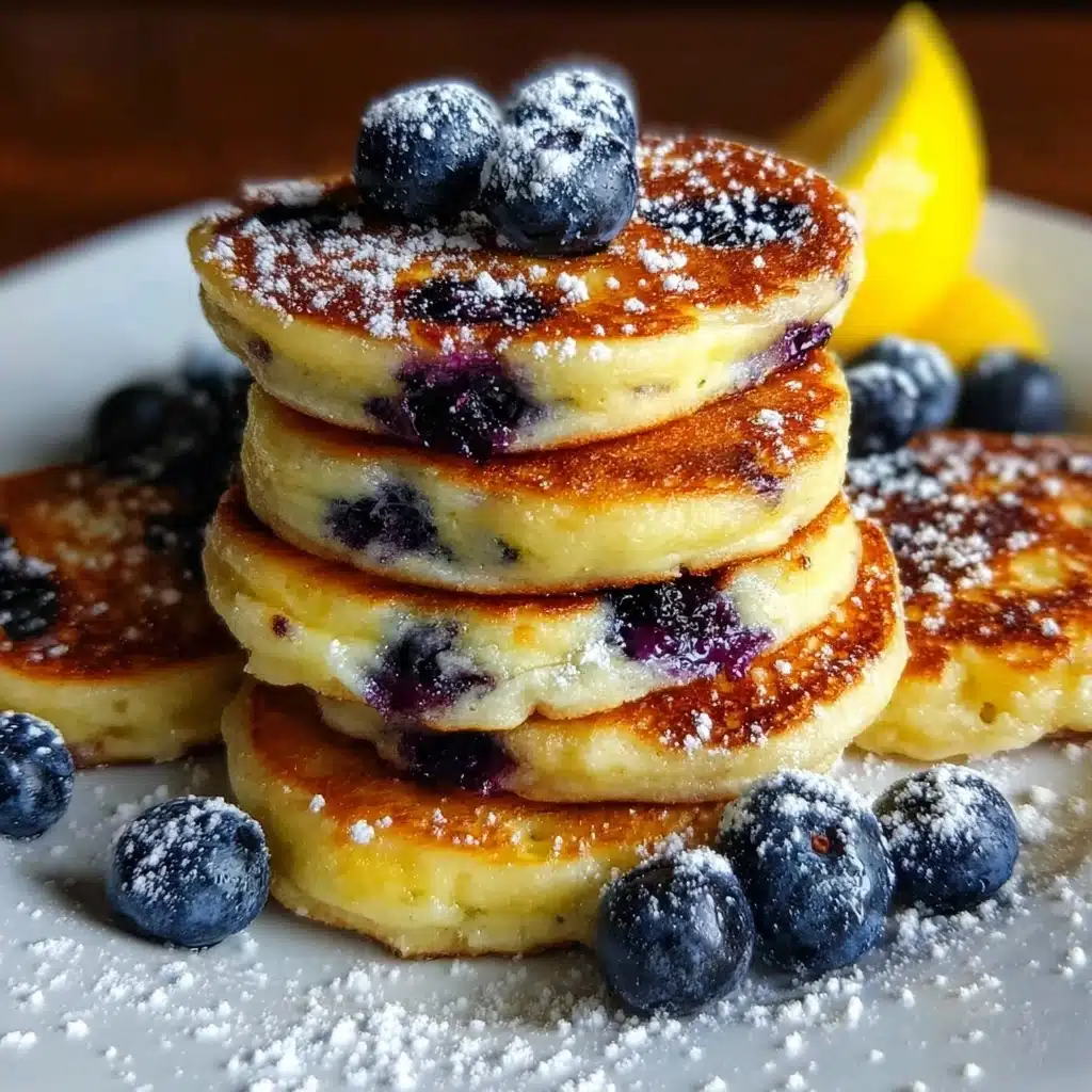 Blueberry Lemon Pancake Bites Recipe