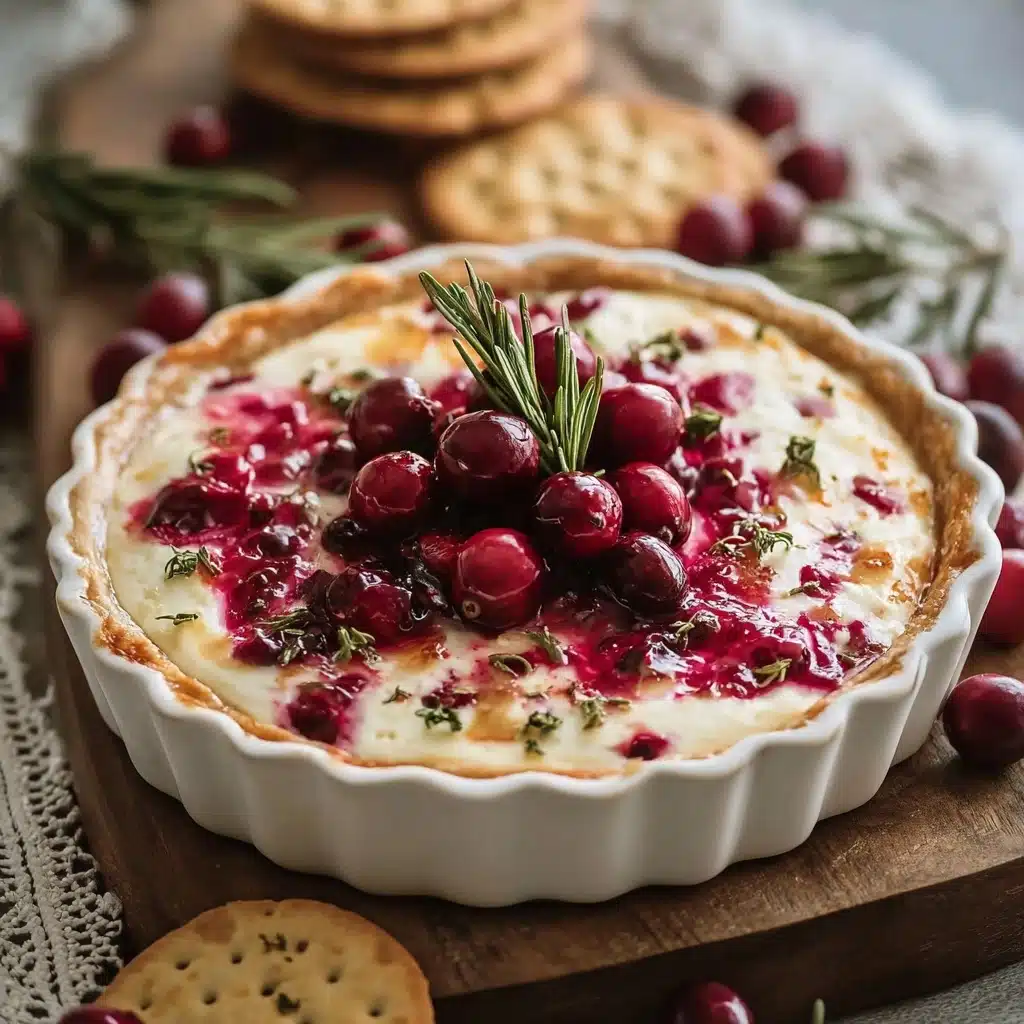 Baked Cranberry Cream Cheese Dip Recipe