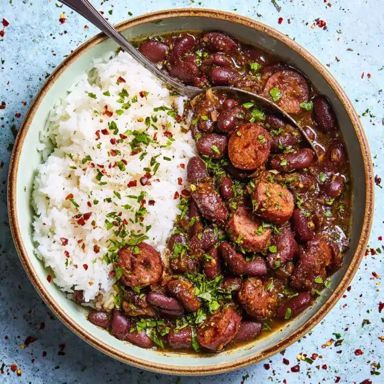 Louisiana Red Beans and Rice Recipe