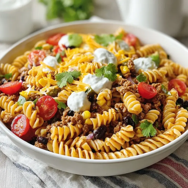 Taco Pasta Salad Recipe