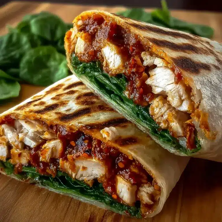 Sweet Chili Chicken Wraps Recipe