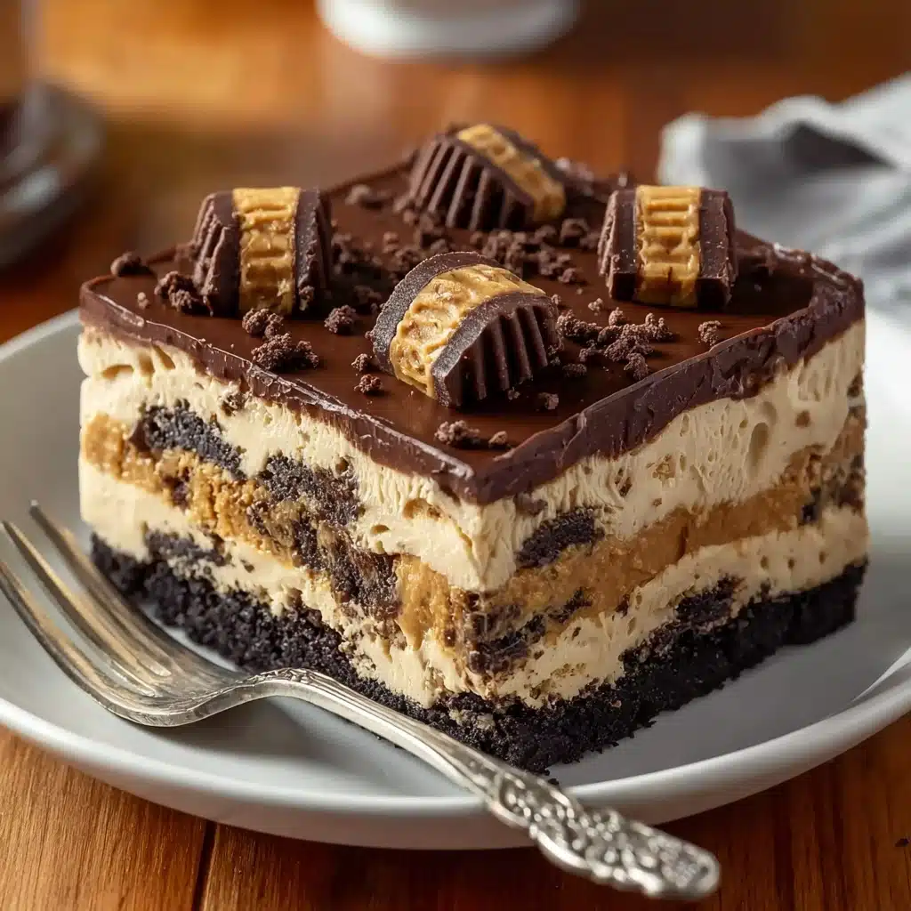 Reese’s Peanut Butter Earthquake Cake Recipe - Recipe Image