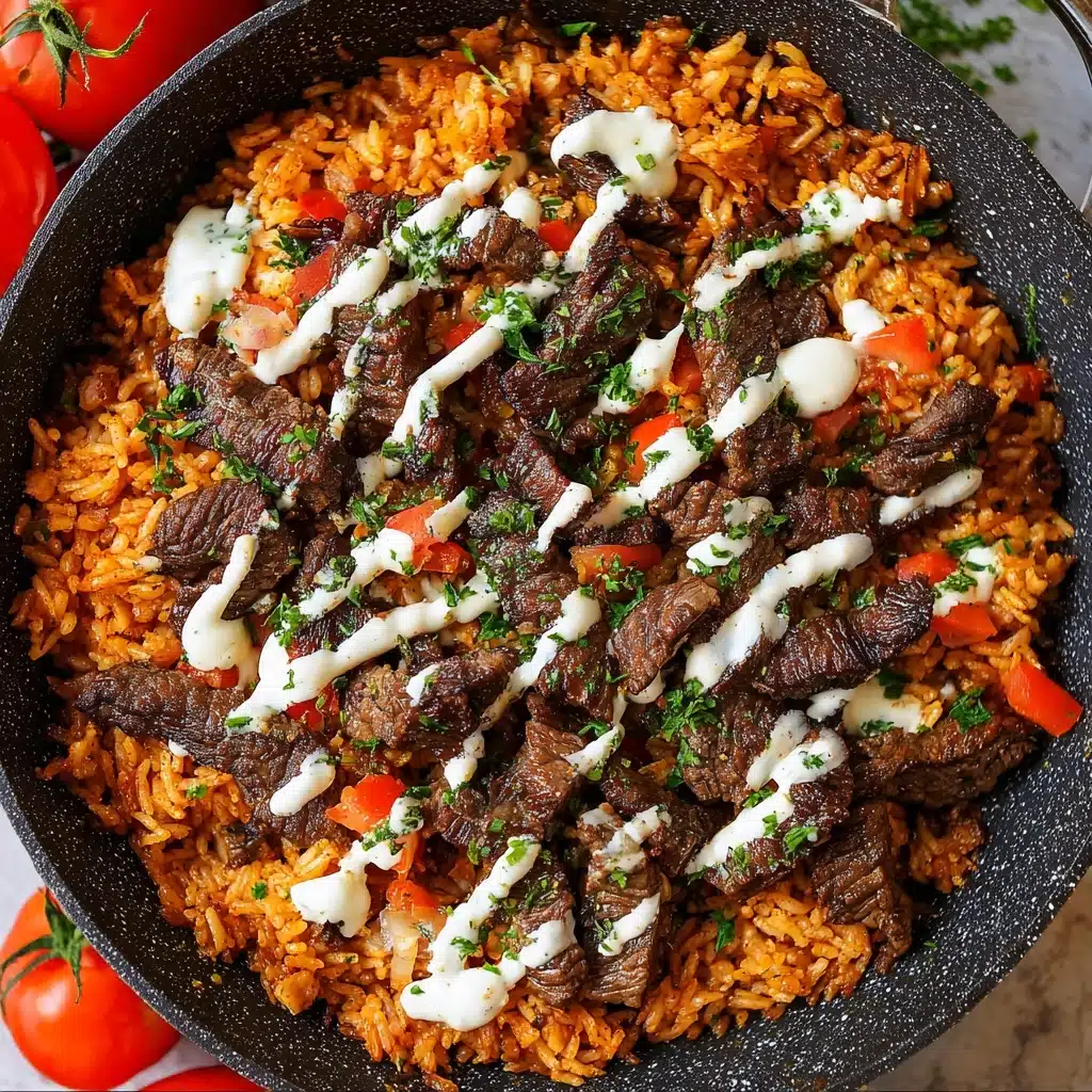 Steak & Queso Rice Recipe