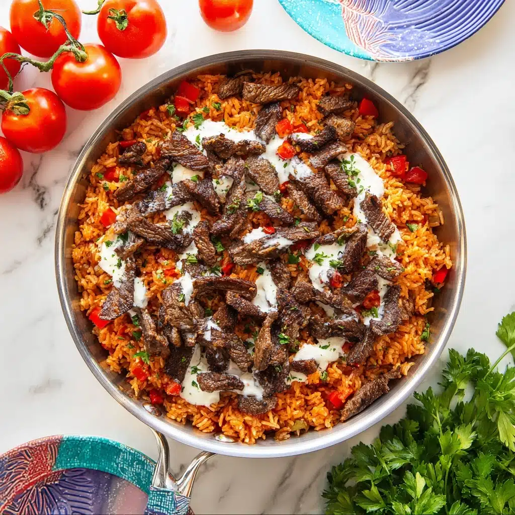Steak & Queso Rice Recipe - Recipe Image