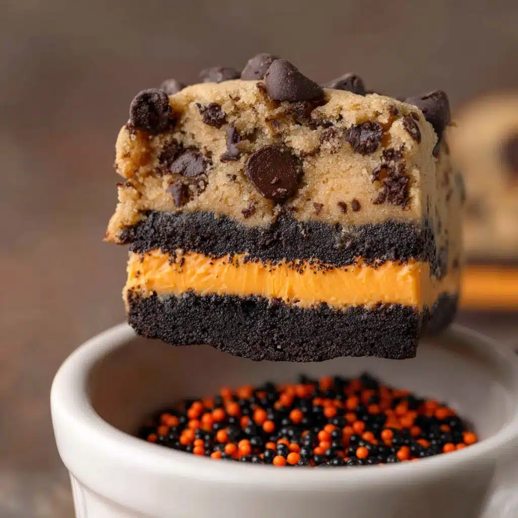 Halloween Oreo stuffed chocolate chip cookies Recipe - Recipe Image