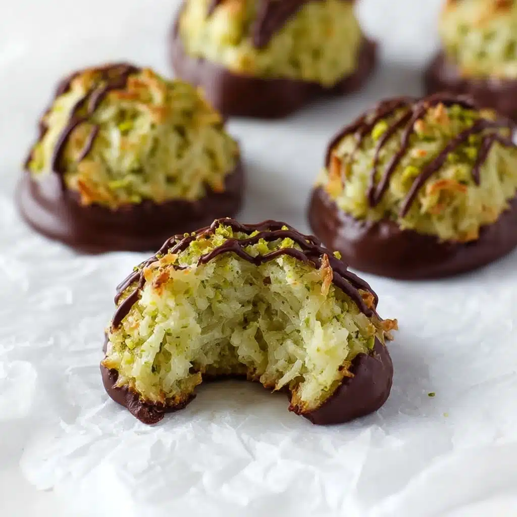 Pistachio Coconut Macaroons Recipe
