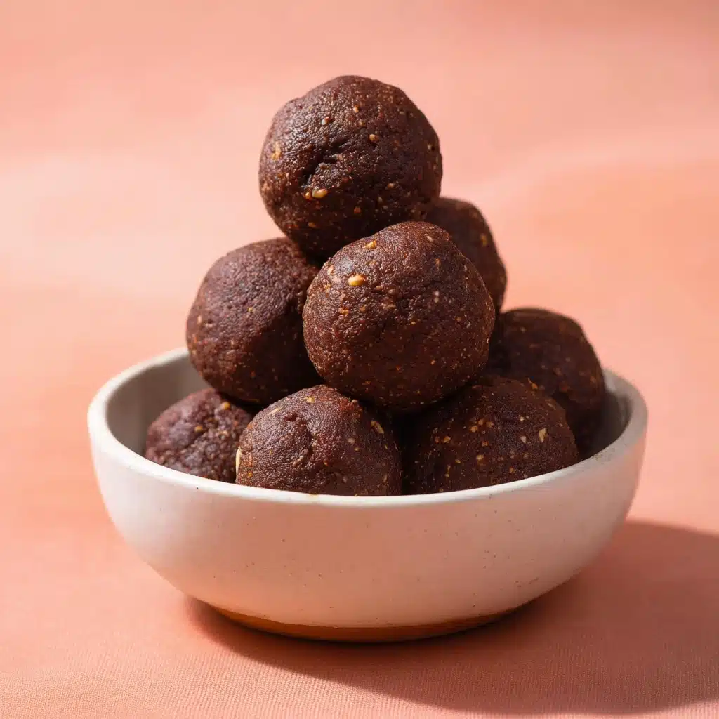 Brownie Protein Balls Recipe - Recipe Image