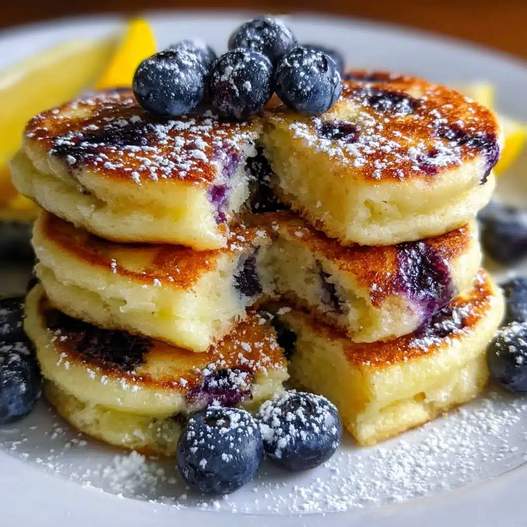Blueberry Lemon Pancake Bites Recipe - Recipe Image