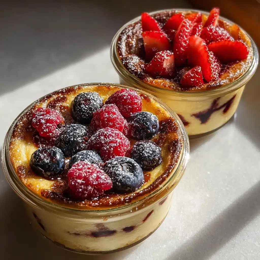 Baked Protein Pancake Bowls Recipe - Recipe Image